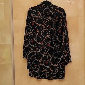 WOMEN'S BRAND NEW ZARA BLOUSE SHIRT TOP SIZE XL